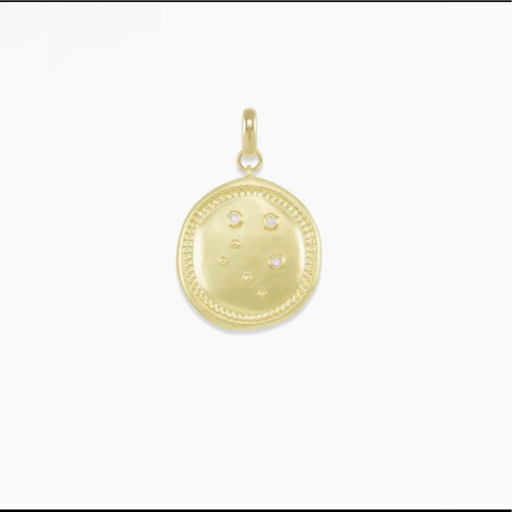 Kendra Scott Libra Coin Charm - Gold